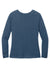 Ogio Womens Command Long Sleeve Scoop Neck T-Shirt Spar Blue Flat Back