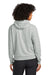 Ogio LOG162 Womens Revive Hooded Sweatshirt Hoodie Heather Light Grey Back