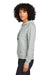 Ogio LOG162 Womens Revive Hooded Sweatshirt Hoodie Heather Light Grey Side