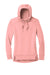 Ogio Womens Luuma Fleece Hooded Sweatshirt Hoodie Swift Pink Flat Front