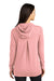 Ogio Womens Luuma Fleece Hooded Sweatshirt Hoodie Swift Pink Back