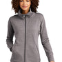 Ogio Womens Luuma Fleece Full Zip Jacket - Heather Petrol Grey
