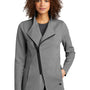 Ogio Womens Transition Fleece Full Zip Jacket - Heather Petrol Grey