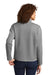 Ogio Womens Transition Cowl Neck Sweatshirt Heather Petrol Grey Side