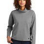 Ogio Womens Transition Fleece Cowl Neck Sweatshirt - Heather Petrol Grey