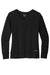 Ogio LOG825 Luuma Flex V-Neck Sweatshirt Blacktop Flat Front