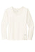 Ogio LOG825 Luuma Flex V-Neck Sweatshirt Ivory Snow White Flat Front