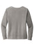 Ogio LOG825 Luuma Flex V-Neck Sweatshirt Heather Petrol Grey Flat Back