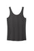 Port & Company LPC099TT Womens Beach Wash Garment Dyed Tank Top Coal Grey Flat Front
