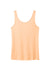 Port & Company LPC099TT Womens Beach Wash Garment Dyed Tank Top Peach Flat Back