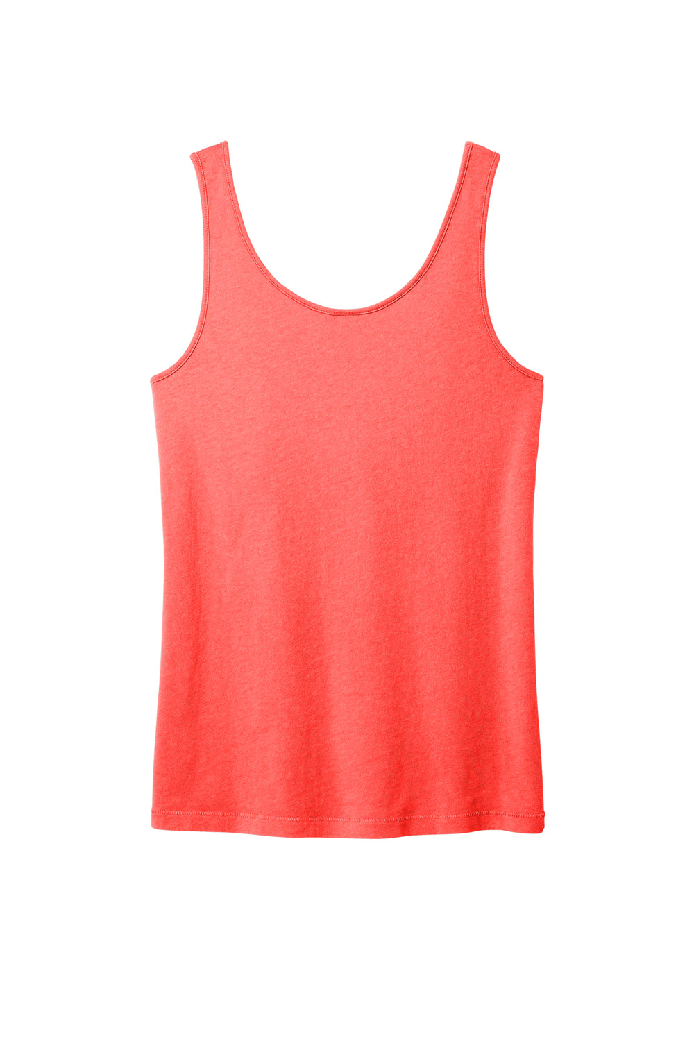 Port & Company LPC099TT Womens Beach Wash Garment Dyed Tank Top Poppy Red Flat Back