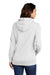 Port & Company Womens Core Fleece Hooded Sweatshirt Hoodie White Side