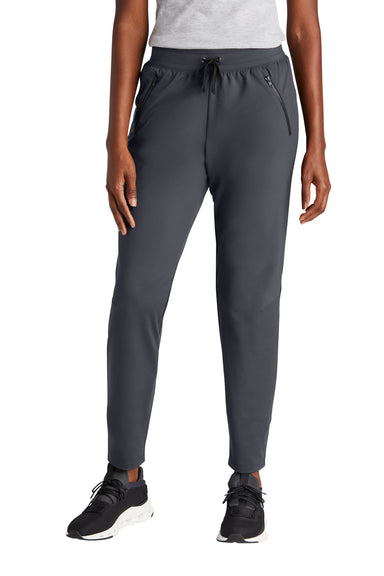 Sport-Tek LPST871 Circuit Jogger Sweatpants w/ Pockets Graphite Grey Front
