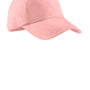 Port Authority Womens Garment Washed Adjustable Hat - Light Pink