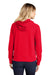 Sport-Tek Womens French Terry Hooded Sweatshirt Hoodie True Red Side