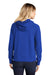 Sport-Tek Womens French Terry Hooded Sweatshirt Hoodie True Royal Blue Side
