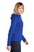 Sport-Tek Womens French Terry Hooded Sweatshirt Hoodie True Royal Blue Side