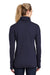 Sport-Tek Womens Triumph Cowl Neck Sweatshirt Navy Blue Side