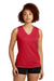 Sport-Tek LST352 Womens Competitor Moisture Wicking Tank Top Red Front