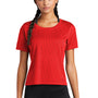 Sport-Tek Womens Draft Crop Short Sleeve Crewneck T-Shirt - True Red