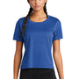 Sport-Tek Womens Draft Crop Short Sleeve Crewneck T-Shirt - True Royal Blue