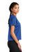 Sport-Tek Womens Draft Crop Short Sleeve Crewneck T-Shirt True Royal Blue Side