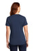 Sport-Tek Womens Endeavor Short Sleeve Polo Shirt Heather Dark Royal Blue Side