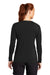 Sport-Tek Womens Rashguard Long Sleeve Crewneck T-Shirt Black Side