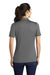 Sport-Tek Womens Short Sleeve Polo Shirt Dark Smoke Grey Side