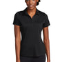 Sport-Tek Womens Strive Moisture Wicking Short Sleeve Polo Shirt - Black