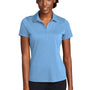 Sport-Tek Womens Strive Moisture Wicking Short Sleeve Polo Shirt - Carolina Blue