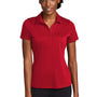 Sport-Tek Womens Strive Moisture Wicking Short Sleeve Polo Shirt - Deep Red