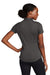 Sport-Tek Womens Strive Short Sleeve Polo Shirt Graphite Grey Side