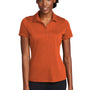 Sport-Tek Womens Strive Moisture Wicking Short Sleeve Polo Shirt - Texas Orange