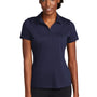 Sport-Tek Womens Strive Moisture Wicking Short Sleeve Polo Shirt - True Navy Blue