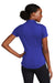 Sport-Tek Womens Strive Short Sleeve Polo Shirt True Royal Blue Side