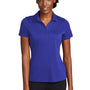 Sport-Tek Womens Strive Moisture Wicking Short Sleeve Polo Shirt - True Royal Blue