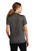Sport-Tek Womens Sideline Short Sleeve Polo Shirt Graphite Grey Back