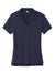 Sport-Tek Womens Sideline Short Sleeve Polo Shirt True Navy Blue Flat Front