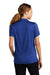 Sport-Tek Womens Sideline Short Sleeve Polo Shirt True Royal Blue Back