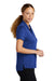 Sport-Tek Womens Sideline Short Sleeve Polo Shirt True Royal Blue Side