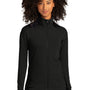 Sport-Tek Womens Flex Fleece Moisture Wicking Full Zip Sweatshirt - Black