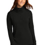 Sport-Tek Womens Flex Fleece Moisture Wicking 1/4 Zip Sweatshirt - Black