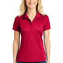 Sport-Tek Womens Sport-Wick Moisture Wicking Short Sleeve Polo Shirt - Deep Red