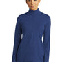 Sport-Tek Womens Exchange 1.5 Long Sleeve 1/4 Zip T-Shirt - Heather True Royal Blue