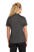 Sport-Tek LST740 Womens UV Micropique Short Sleeve Polo Shirt Graphite Grey Back