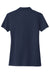 Sport-Tek LST740 Womens UV Micropique Short Sleeve Polo Shirt True Navy Blue Flat Back