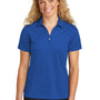 Sport-Tek Womens Moisture Wicking Micropique Short Sleeve Polo Shirt - True Royal Blue - NEW