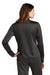 Sport-Tek Womens Full Zip Track Jacket Graphite Grey/Black Side