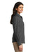 Port Authority LW100 Womens Carefree Stain Resistant Long Sleeve Button Down Shirt Graphite Grey Side